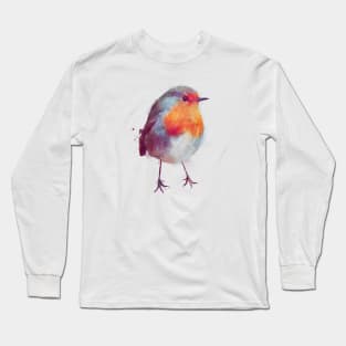 Winter Robin Long Sleeve T-Shirt